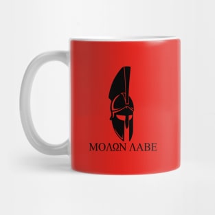 Mod.5 Molon Labe Greek Spartan Mug